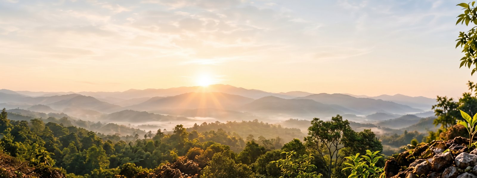 Sunrise landscape